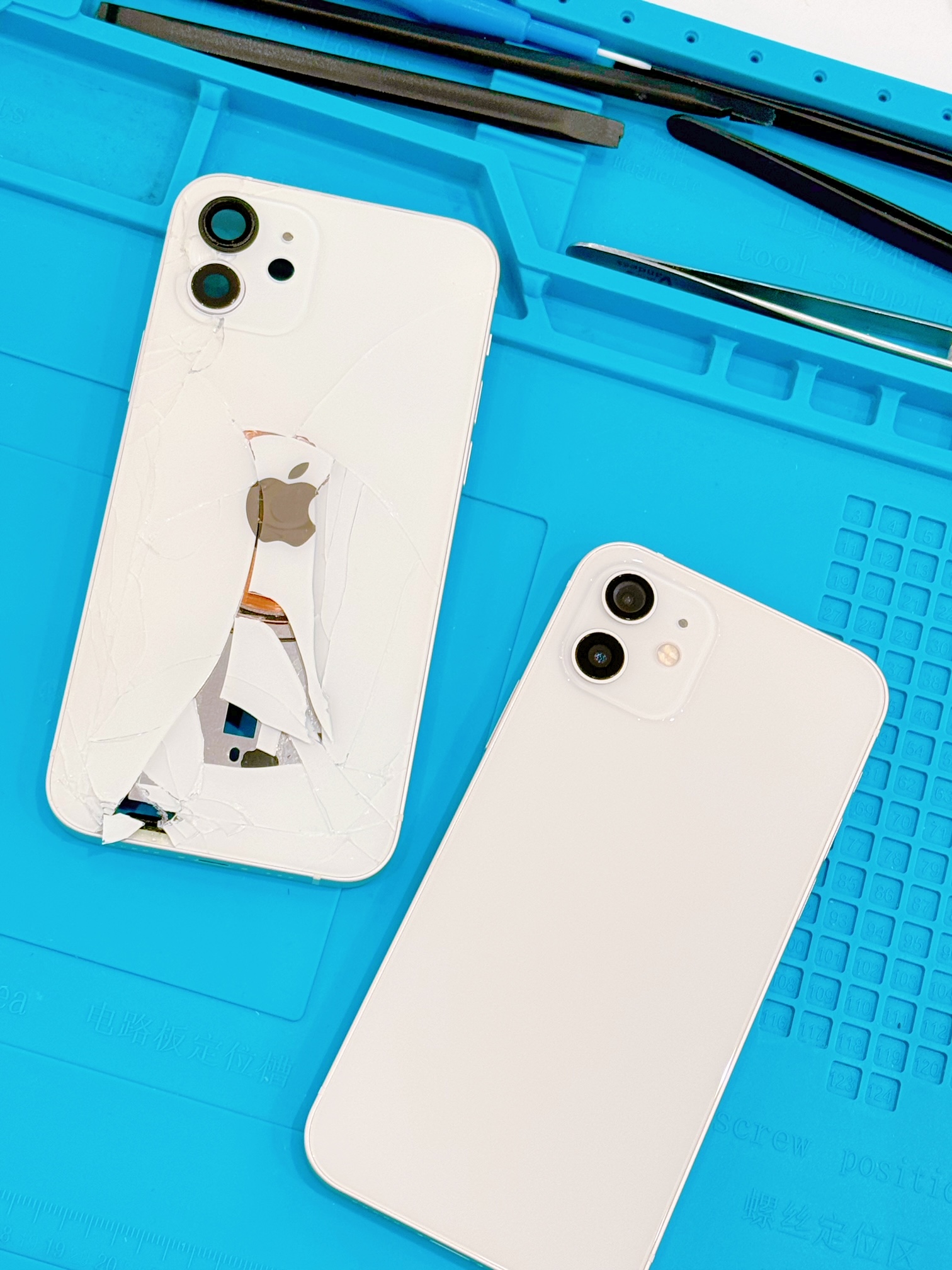 赤池店】iPhone12の背面割れ修理【日進市竹の山からご来店】 | iPhone